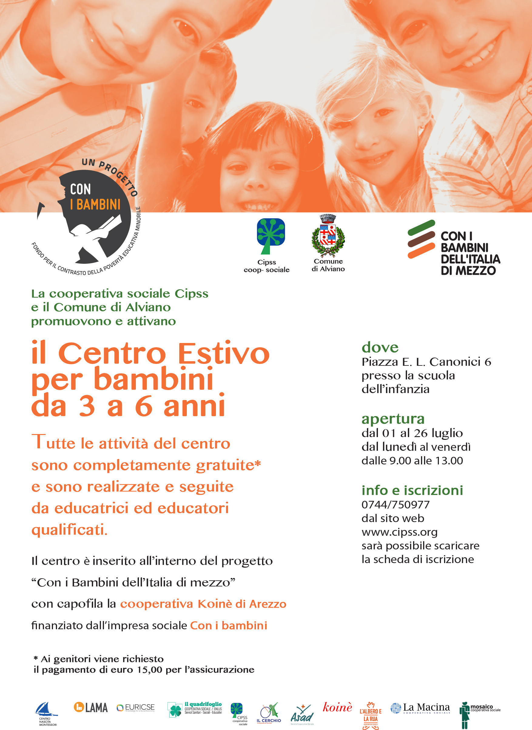 centro estivo cipss - alviano