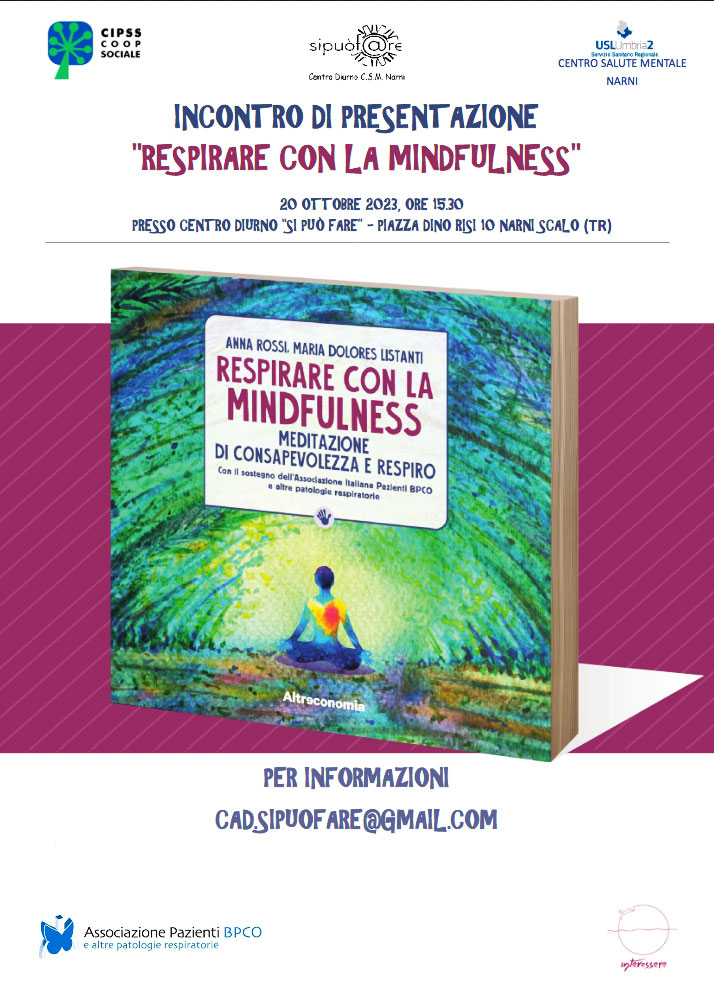Presentazione del libro “Respirare con la mindfulness” al C.D. Si Può Fare