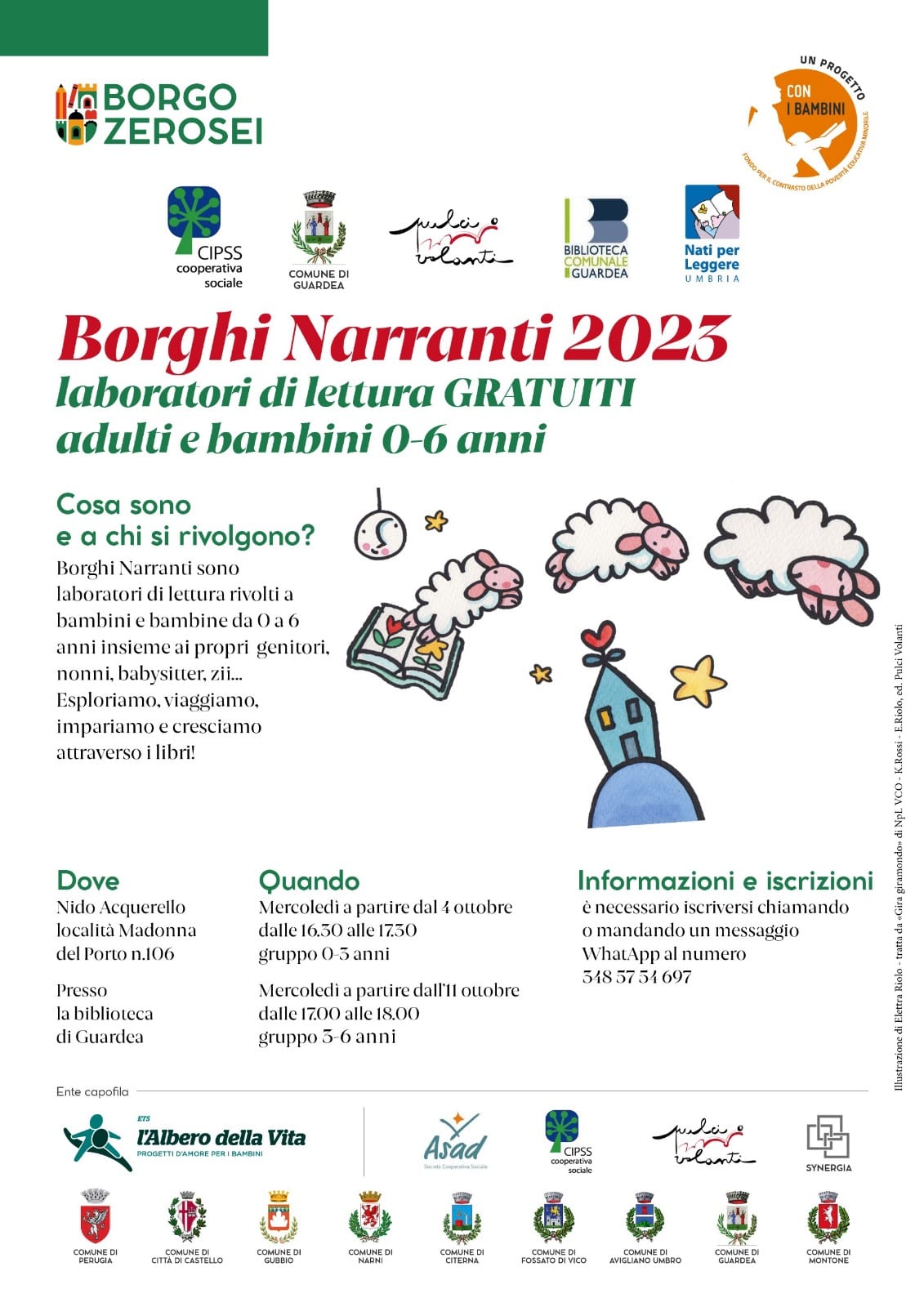 “Borghi narranti 2023”: laboratori di lettura a Guardea