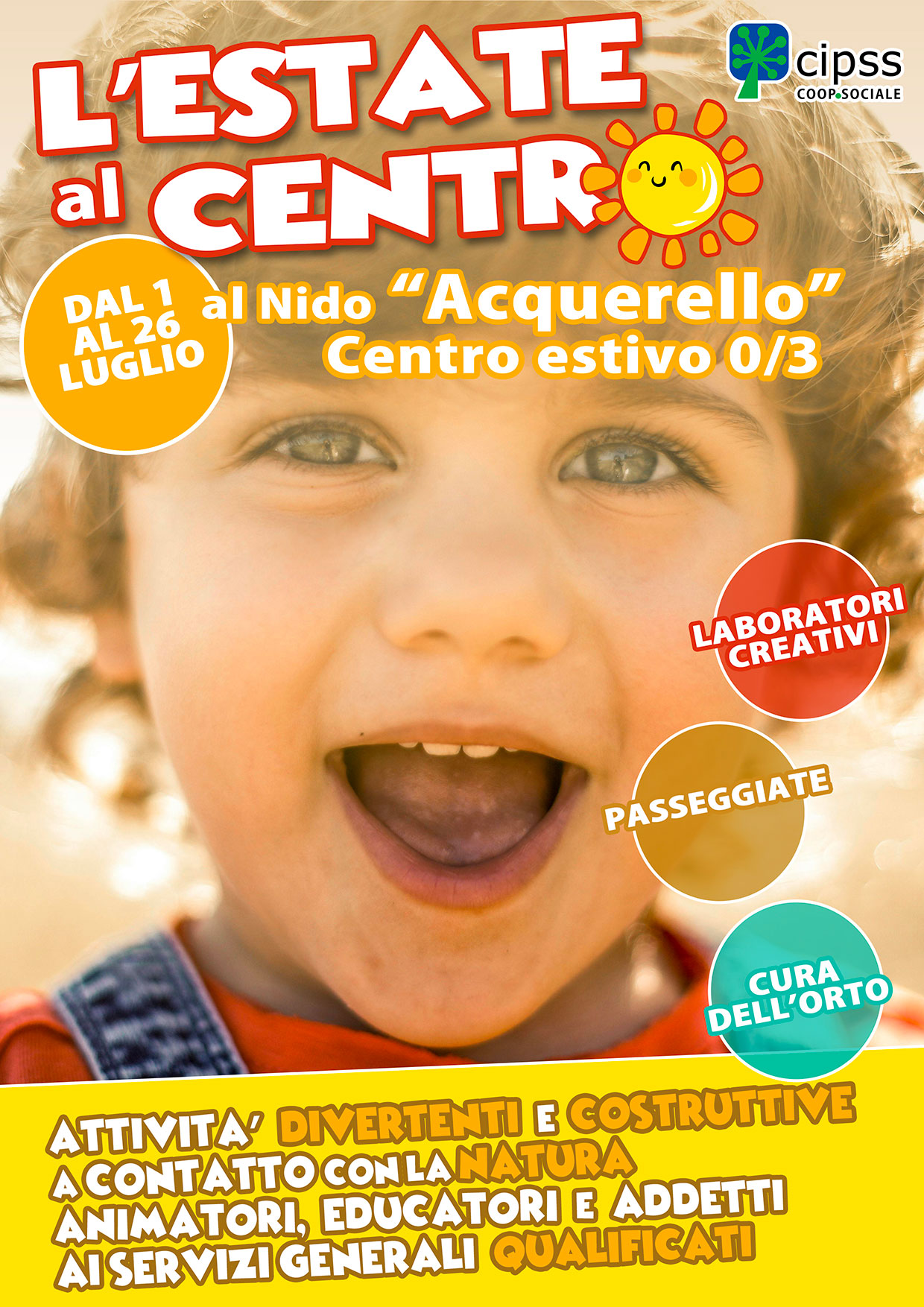 L’Estate al Centro al Nido di Guardea